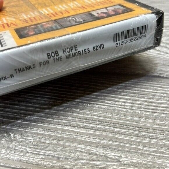 The Bob Hope Specials Thanks for the Memories 6 DVD Set Unopened - Picture 4 of 5